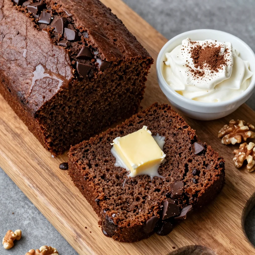 Warm Chocolate Banana Bread For A Comfort Treat
