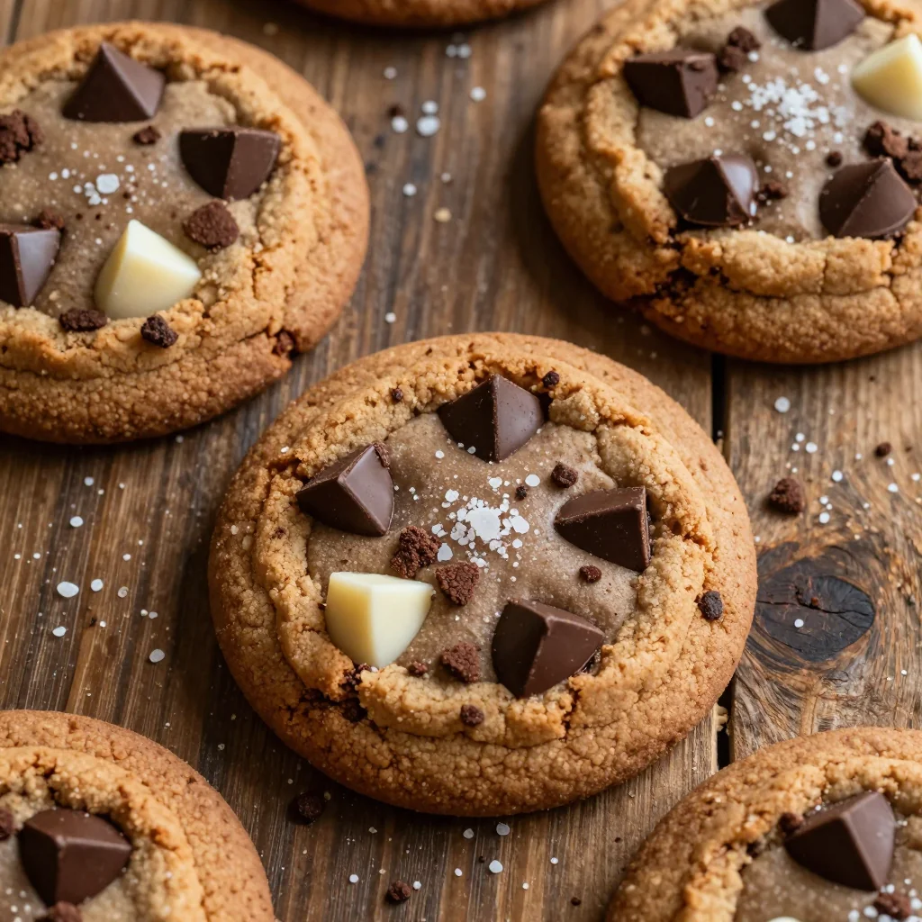 Triple Chocolate Chip Cookies for Cold Nights