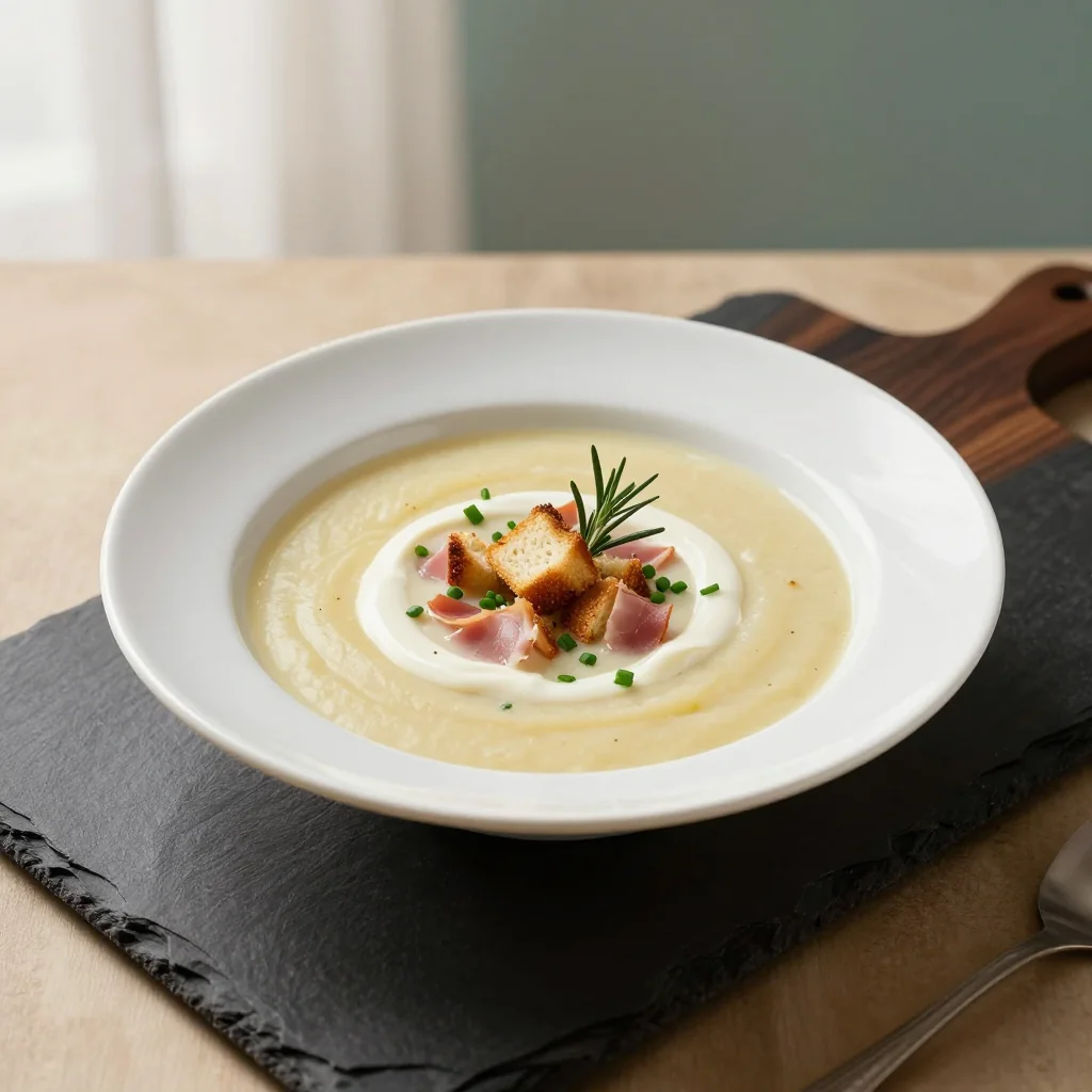 Potato Soup with Ham