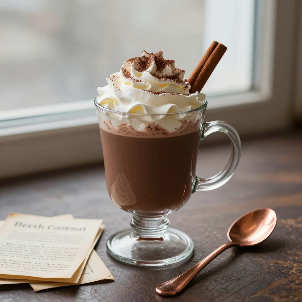 Crockpot Hot Chocolate with Heavy Cream