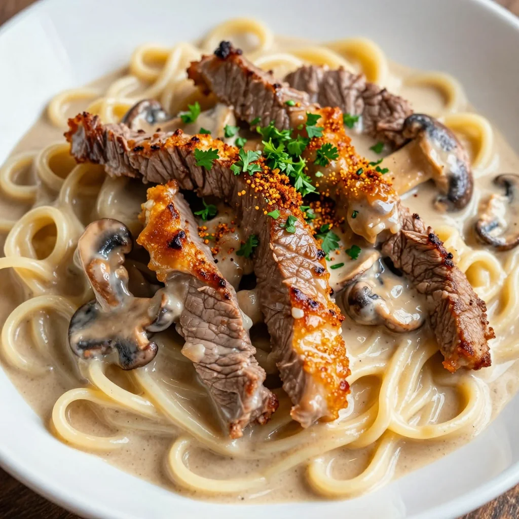 One Pot Creamy Beef Stroganoff for Cozy January Nights