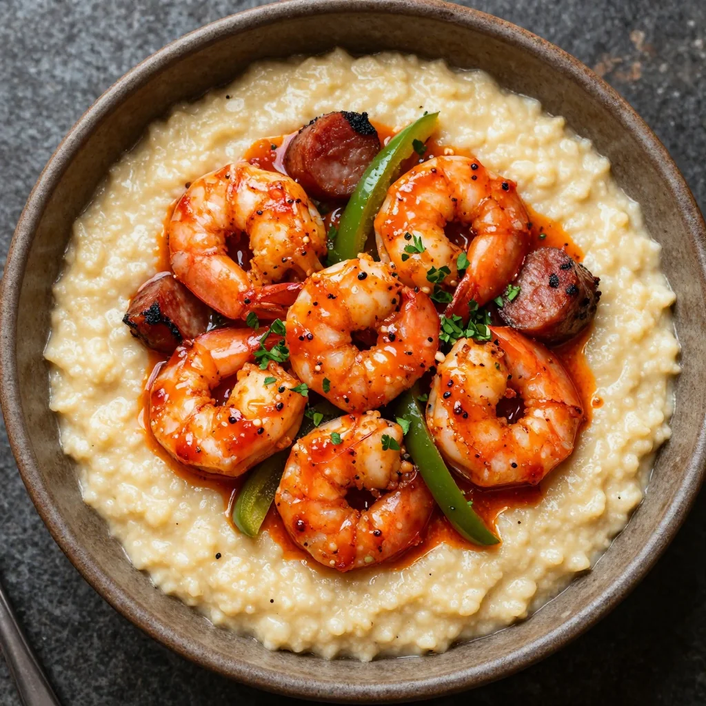 Spicy Shrimp & Grits: Southern Comfort Food