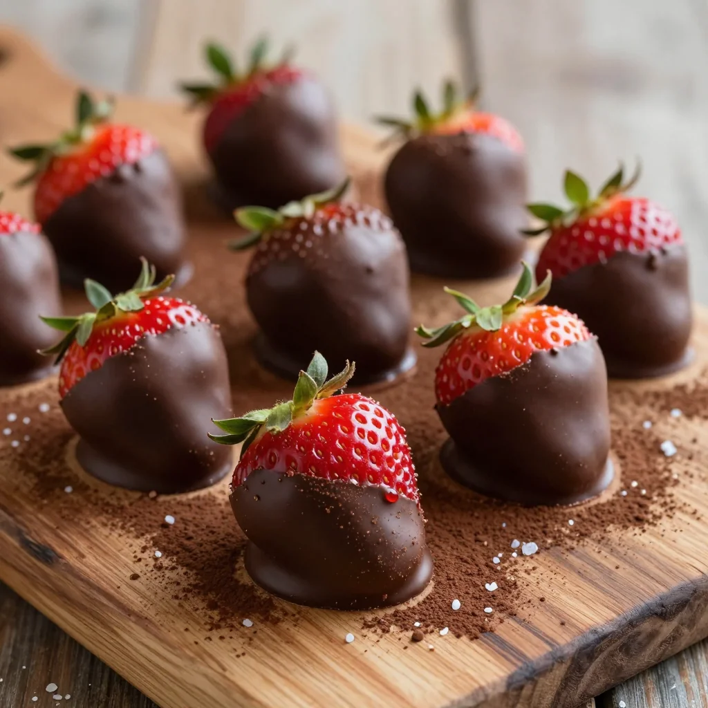Chocolate Covered Strawberry Bites for a Romantic Winter Treat