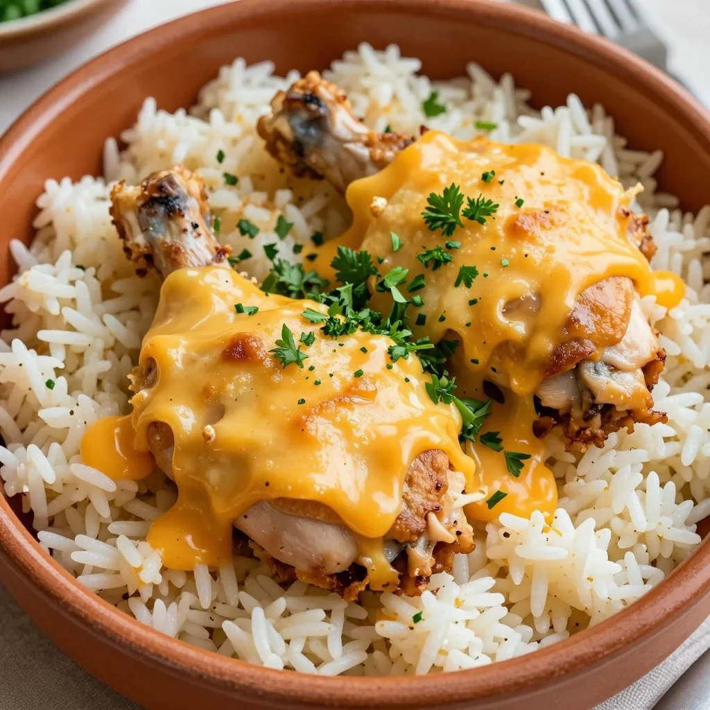 Easy Cheesy Chicken and Rice for Martin Luther King Jr. Day