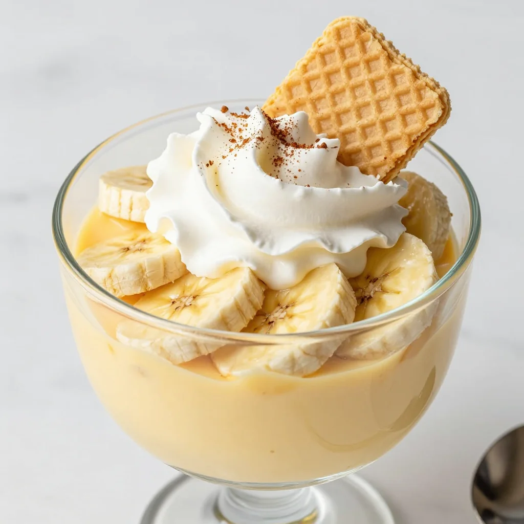 Old Fashioned Banana Pudding Dessert for Family Gatherings