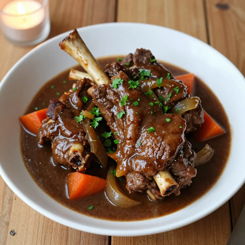 Slow Cooker Lamb Shanks for a Special New Year's Dinner