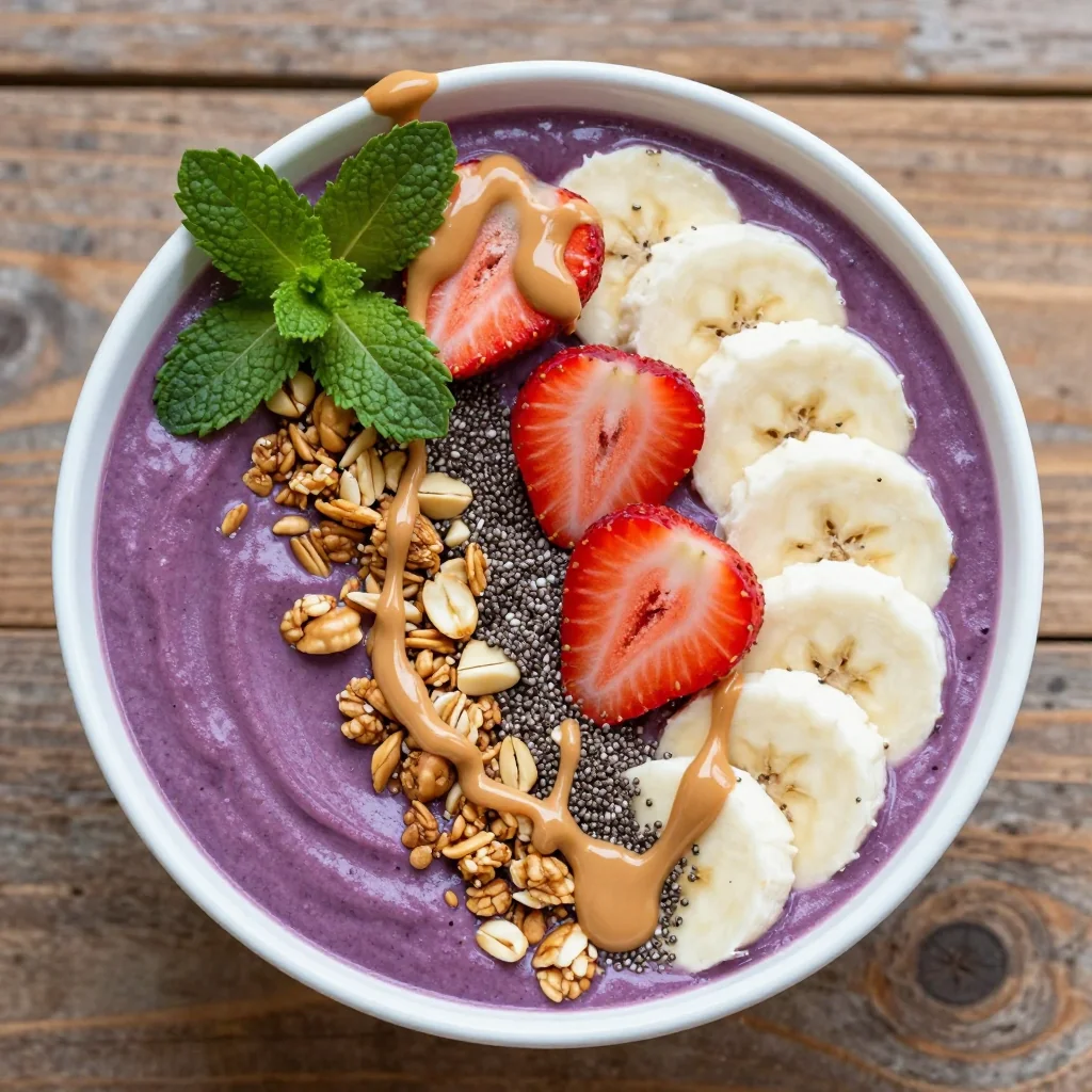 High Protein Smoothie Bowl for Post-Workout Fuel
