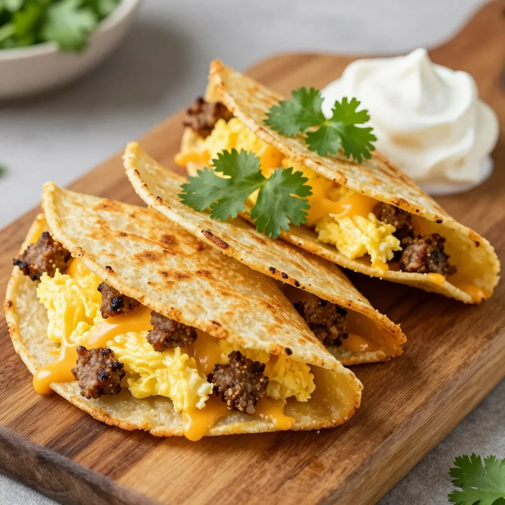 Freezer Ready Breakfast Taquitos For On The Go