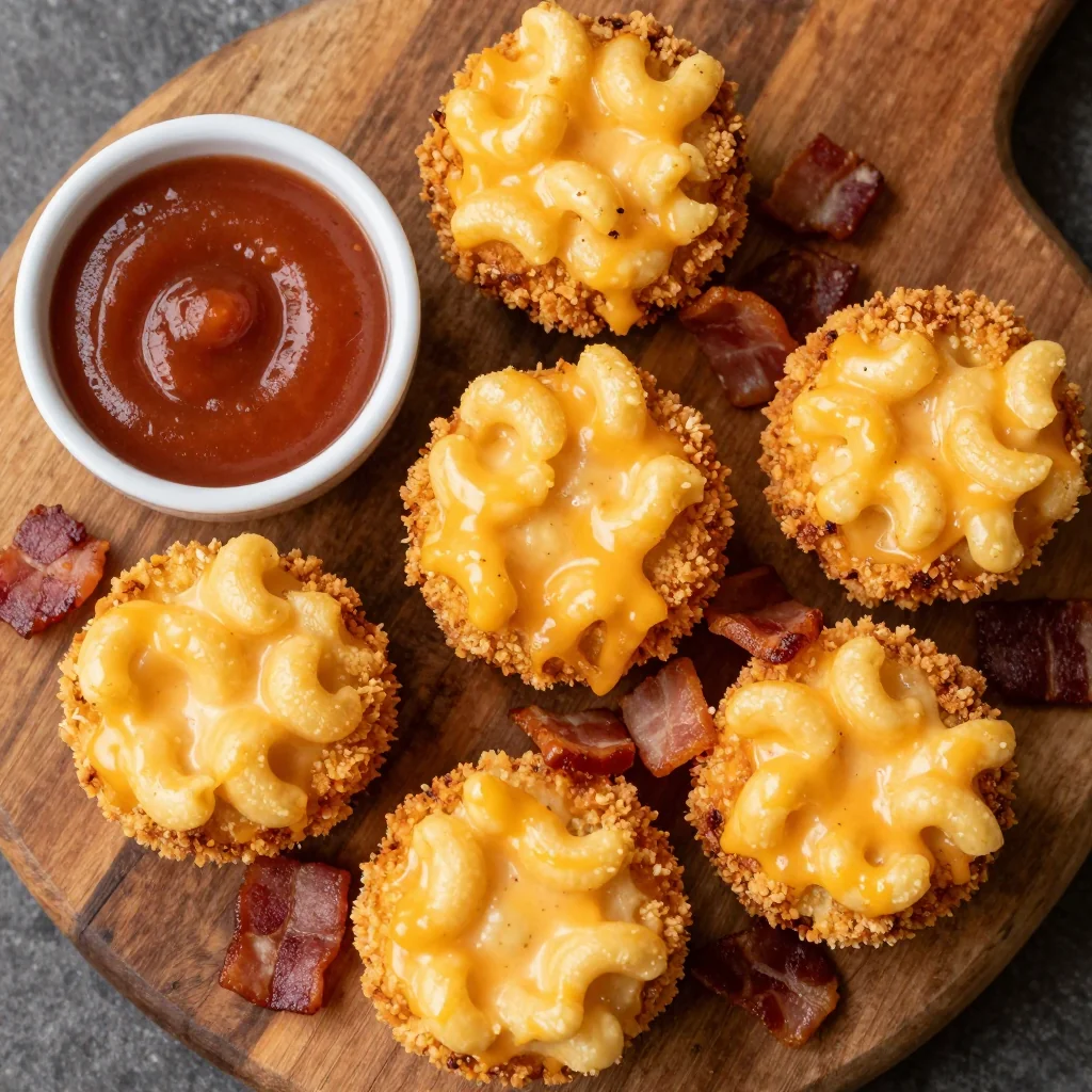 Baked Mac and Cheese Bites for Game Day Finger Food