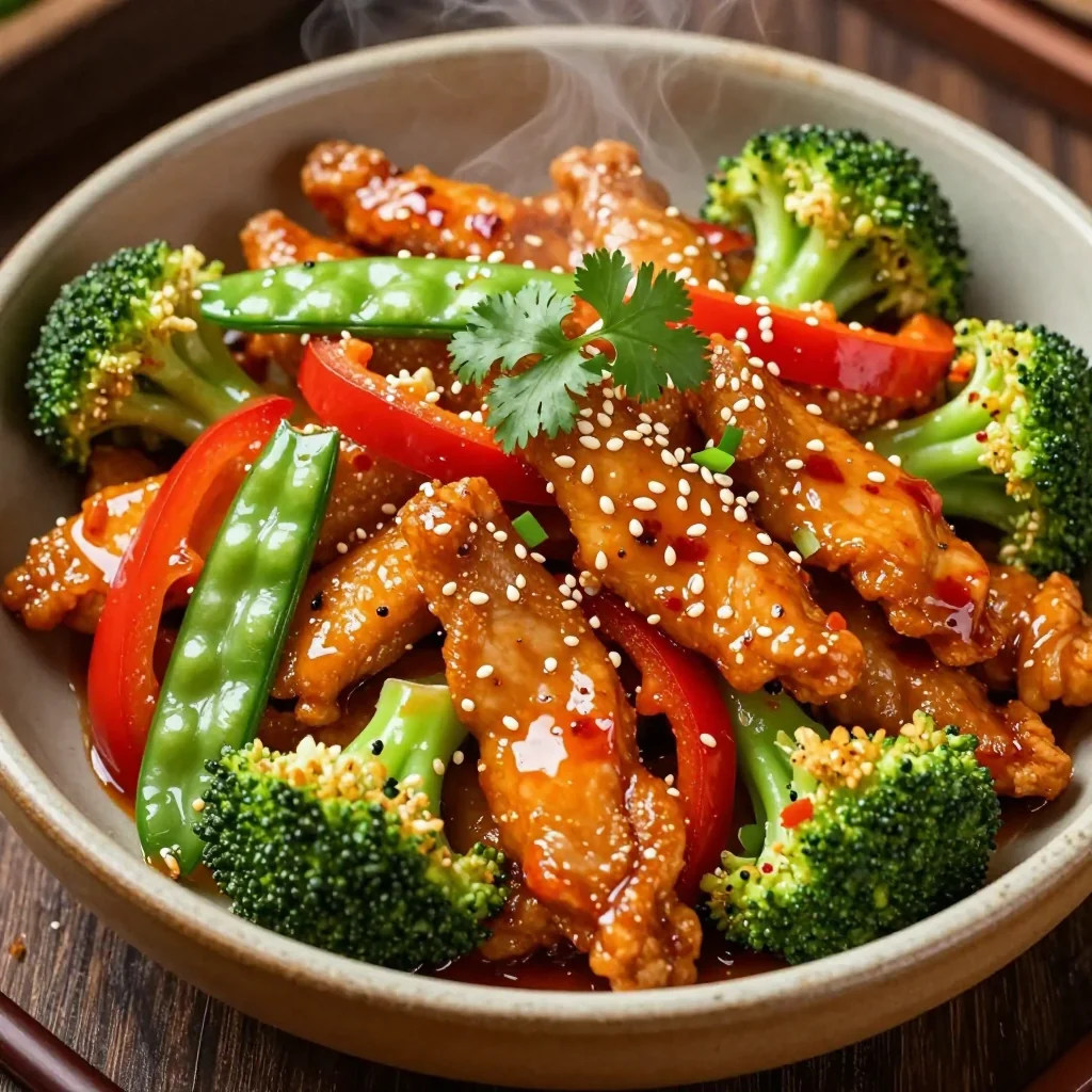 Spicy Chicken and Veggie Stir-Fry for Cozy Nights