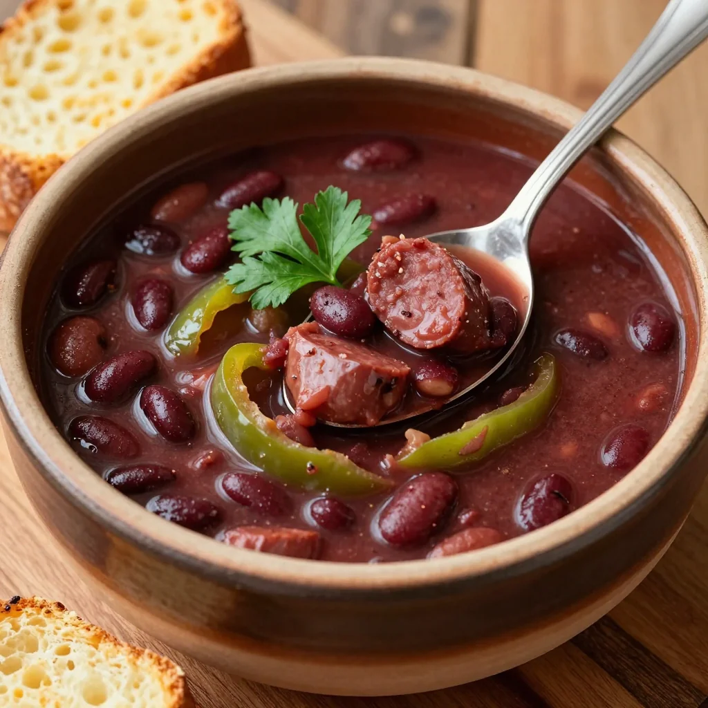 MLK Day Hearty Freezer Red Bean Soup for Traditional Dinners