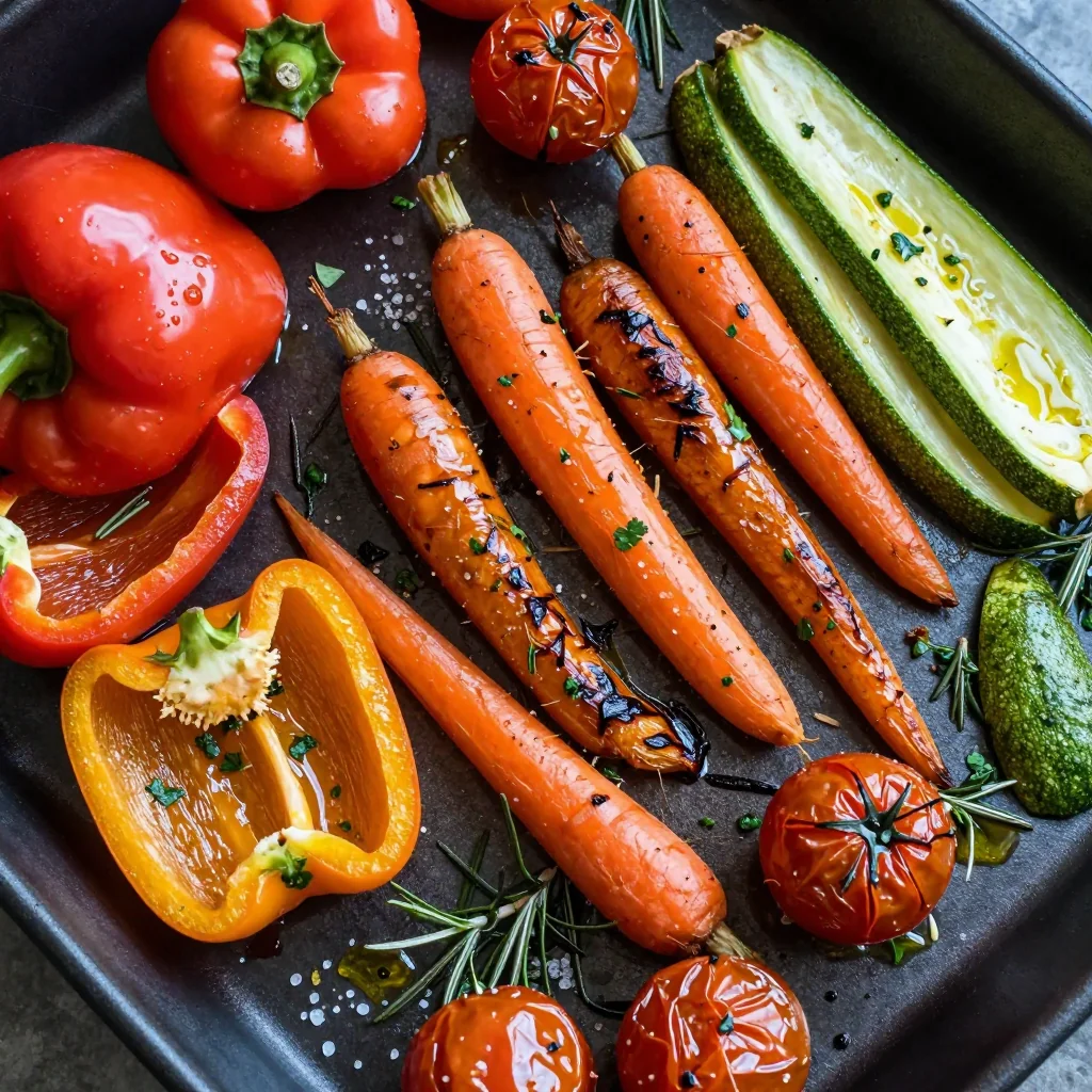 Sheet Pan Roasted Veggies To Clean Out Your Fridge