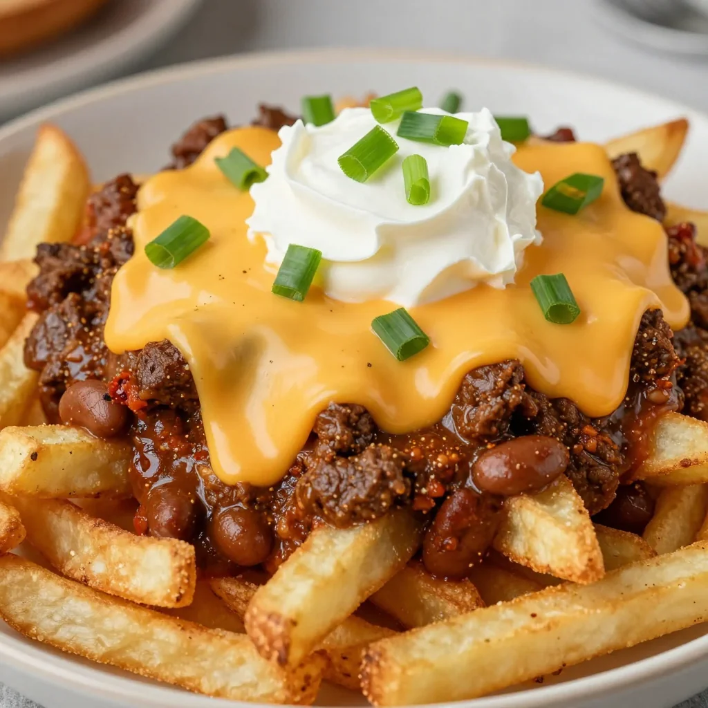 Game Day Chili Cheese Fries for Your Super Bowl Bash