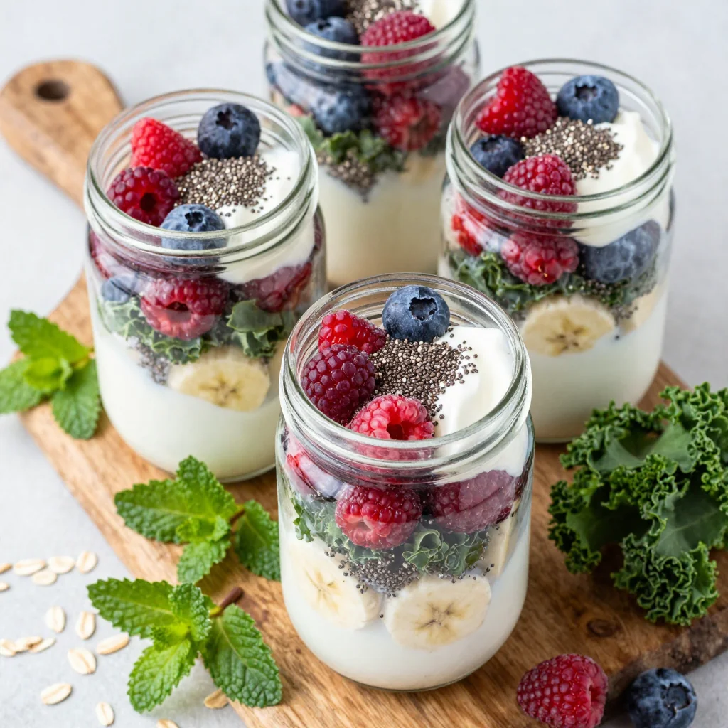 Freezer-Ready Breakfast Smoothies for New Year's Reset