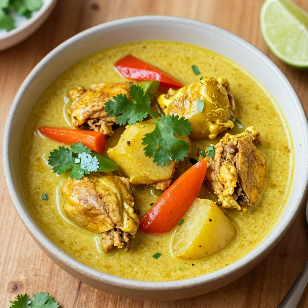 Hearty Chicken and Vegetable Curry for a Flavorful Dinner