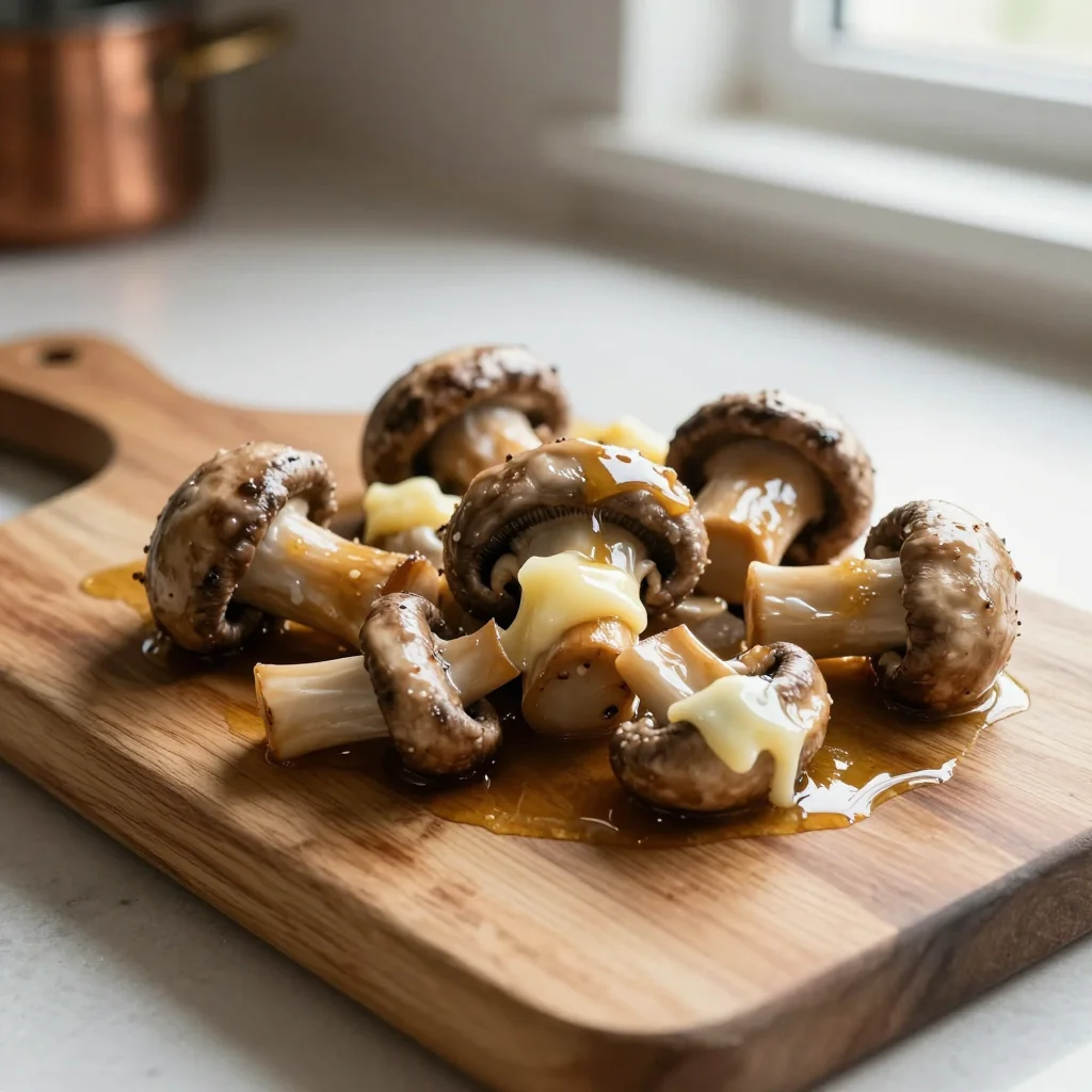 Mushrooms with Garlic Butter and White Wine