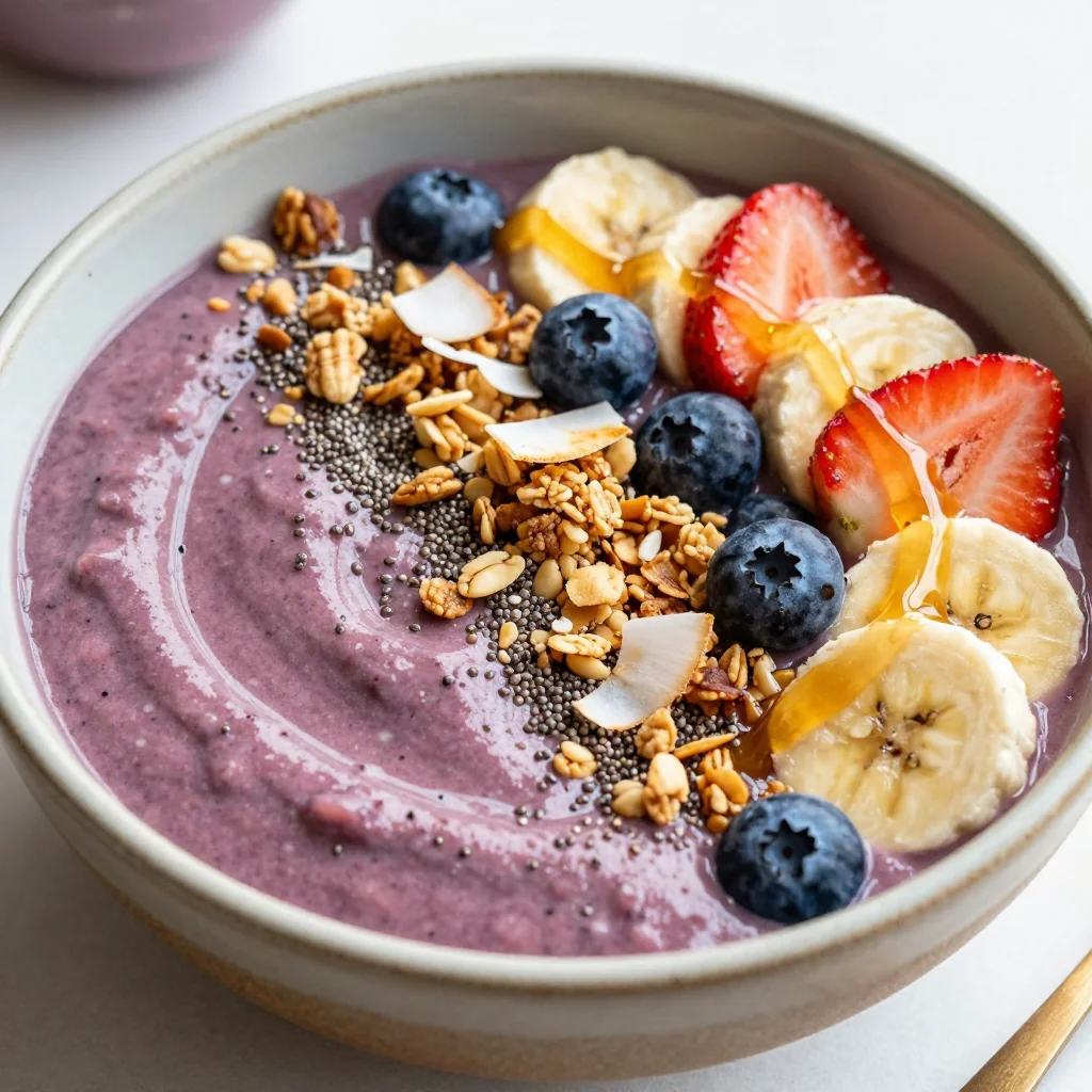 High Protein Smoothie Bowl To Start Your Day Strong