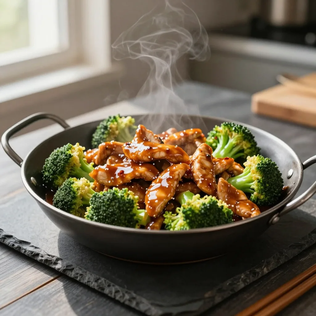 Teriyaki Chicken Stir Fry with Broccoli