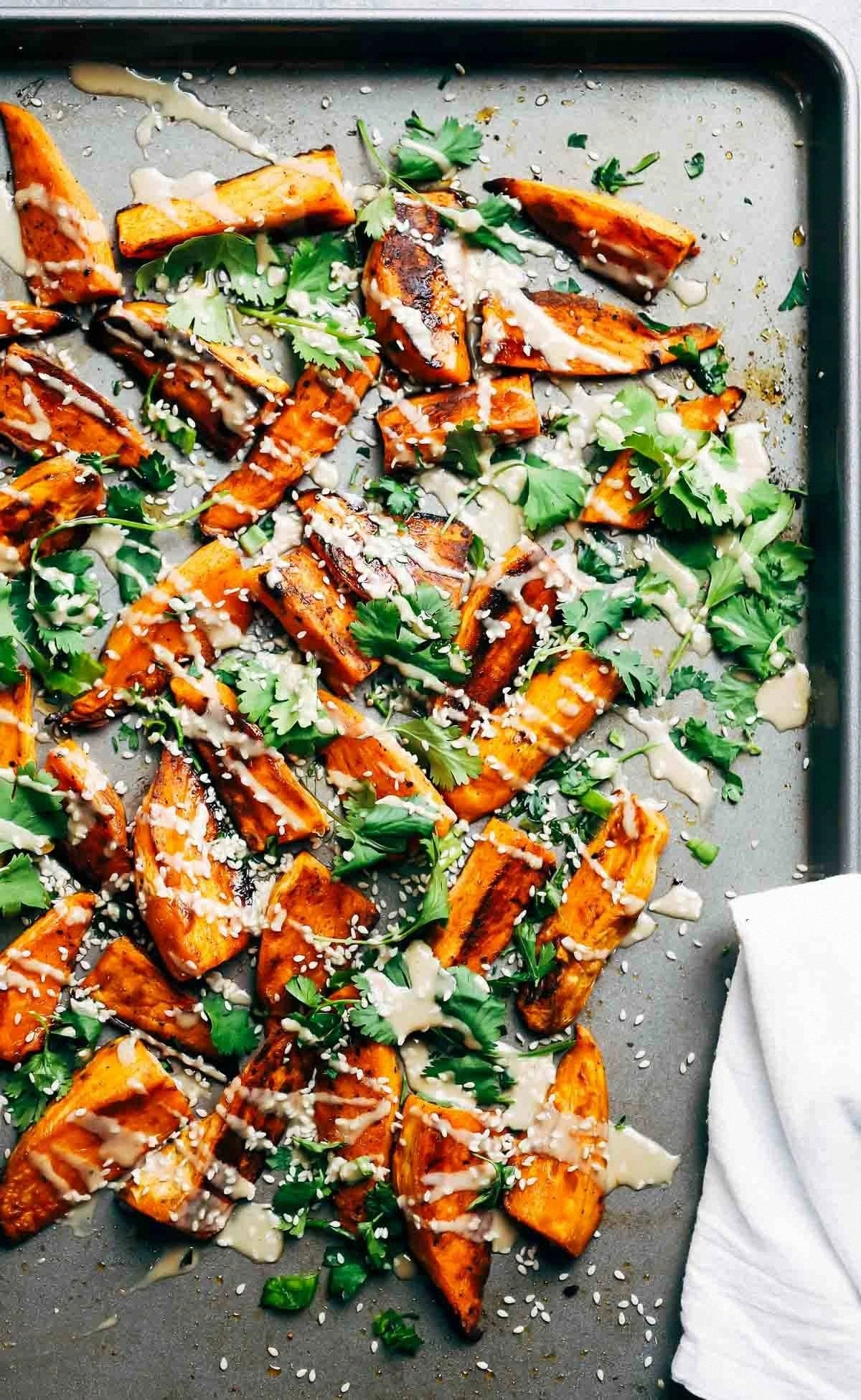 30-Minute Sesame Roasted Sweet