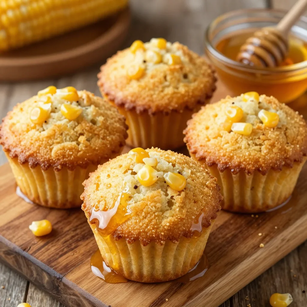 Kid Friendly Cornbread Muffins for Chili Nights