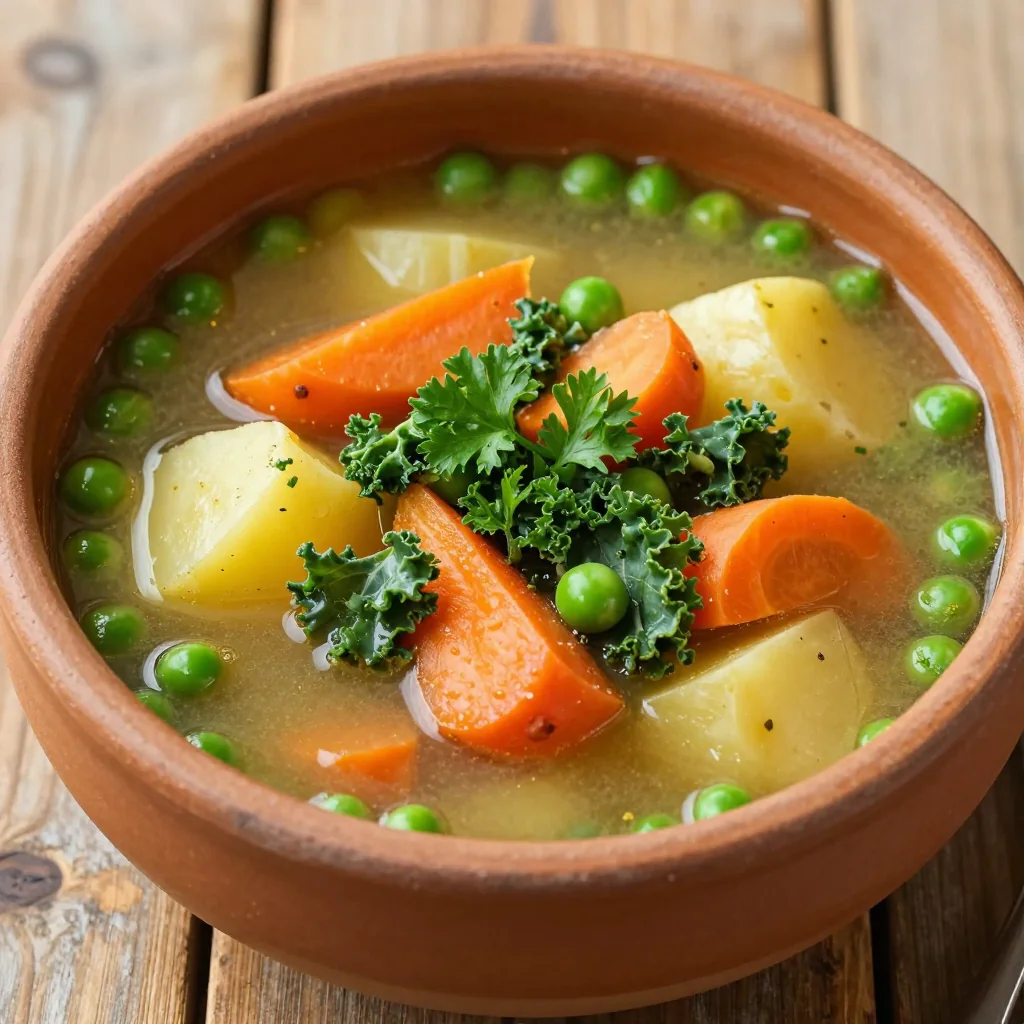 Budget-Friendly Pantry Vegetable Soup for Family