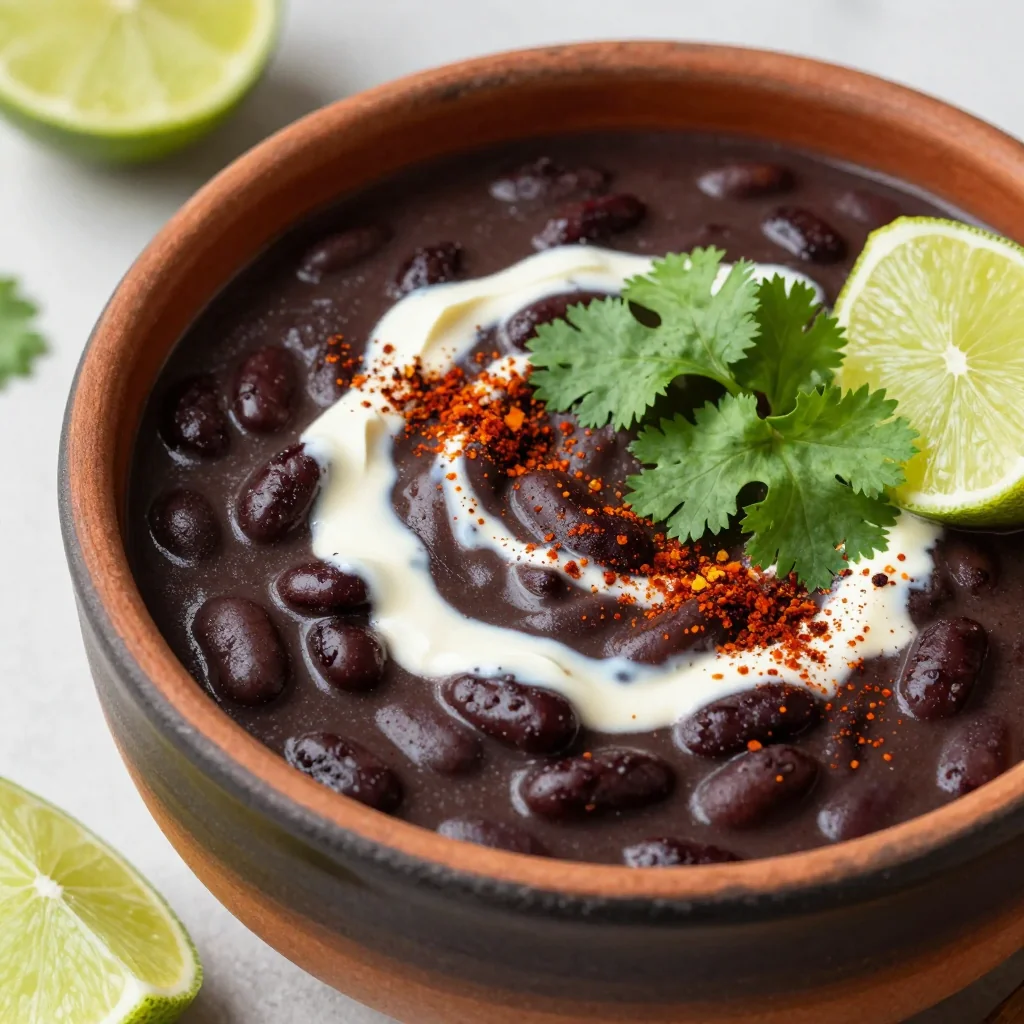 Rich Black Bean Soup With Smoked Paprika