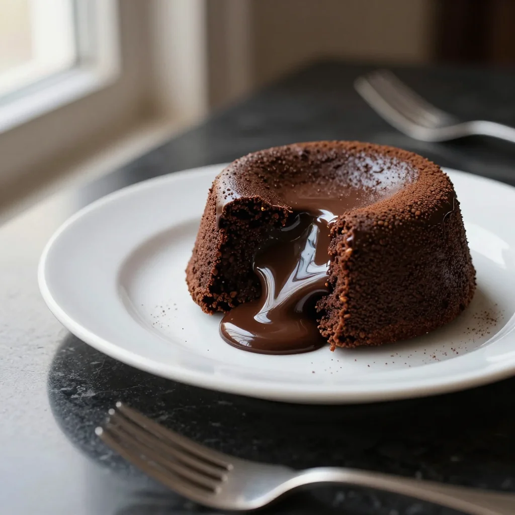 Chocolate Lava Cake for Two