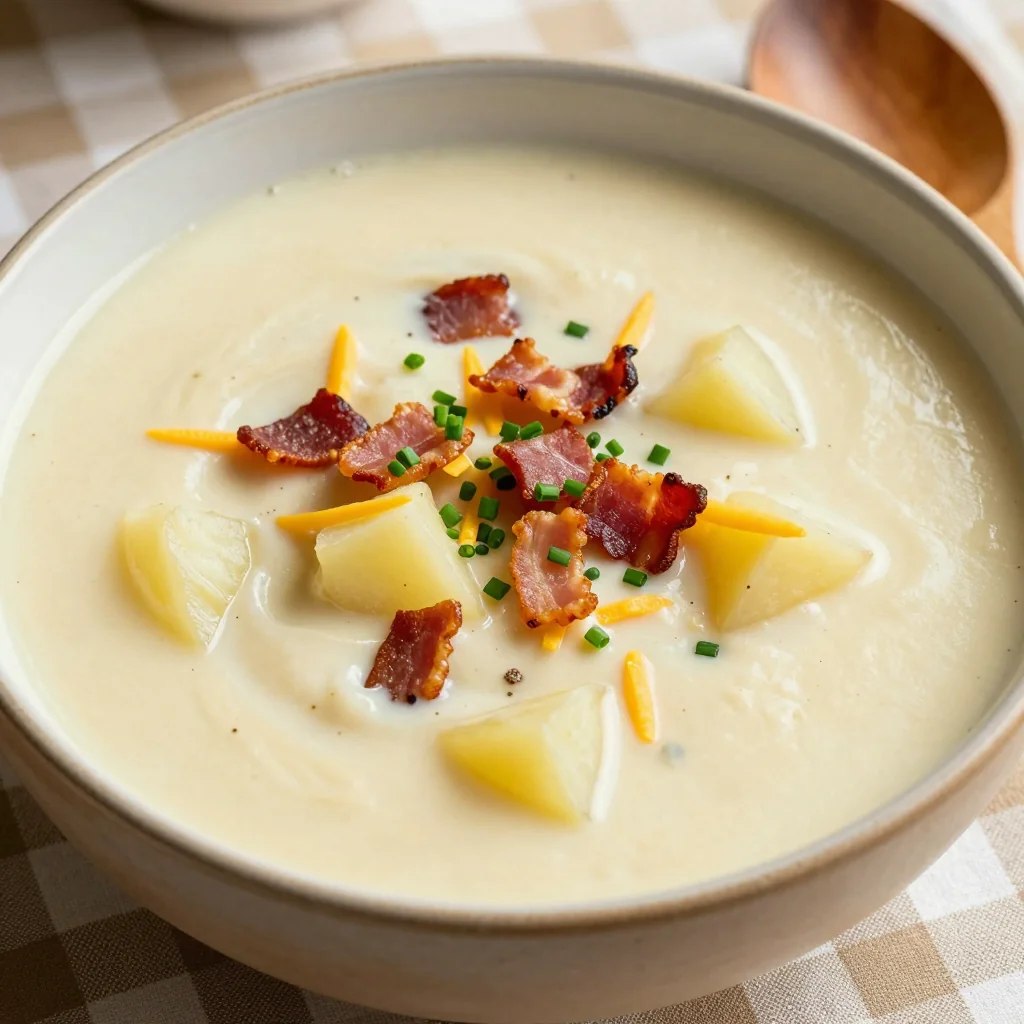 Cozy Potato Soup with Bacon for a Budget Dinner