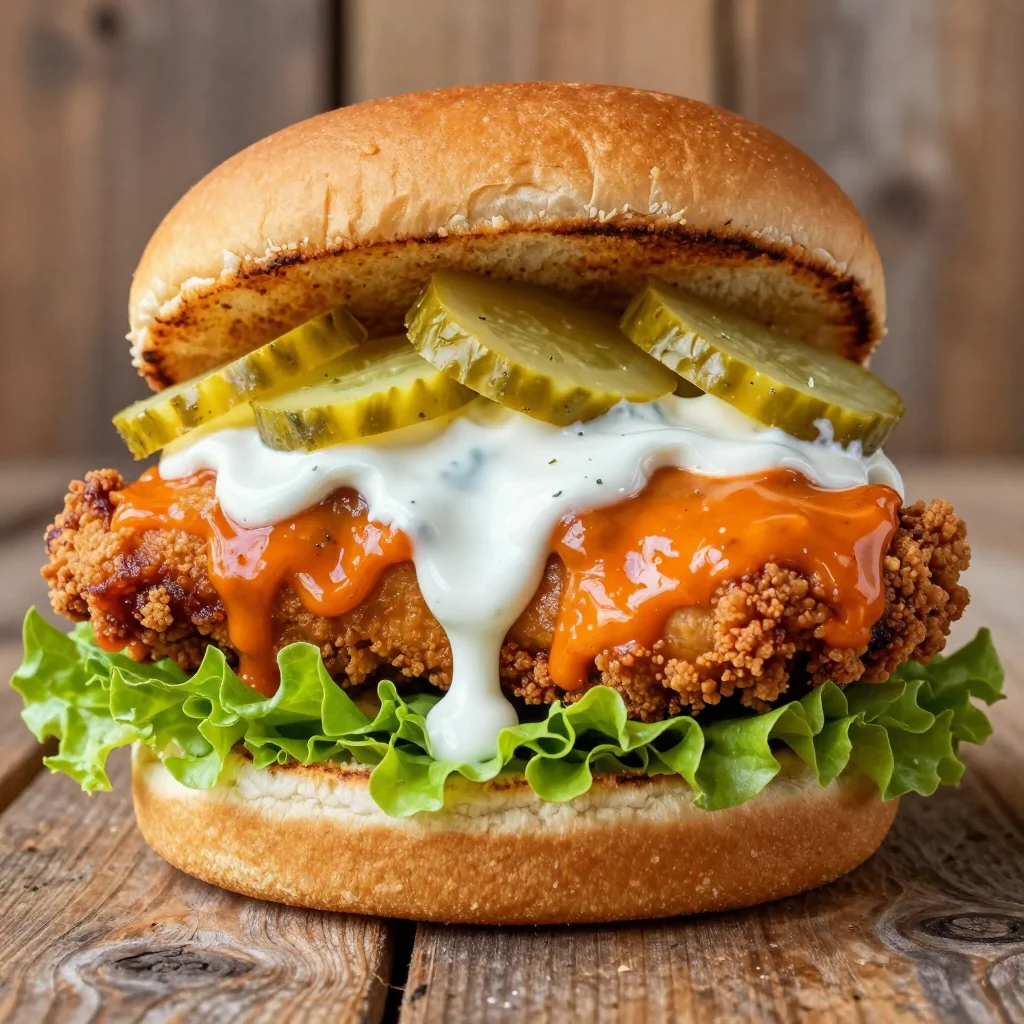 Spicy Buffalo Chicken Sandwiches for Game Day Lunch