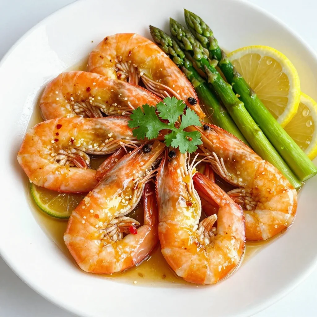 Baked Garlic Lime Shrimp for a Clean Eating Dinner