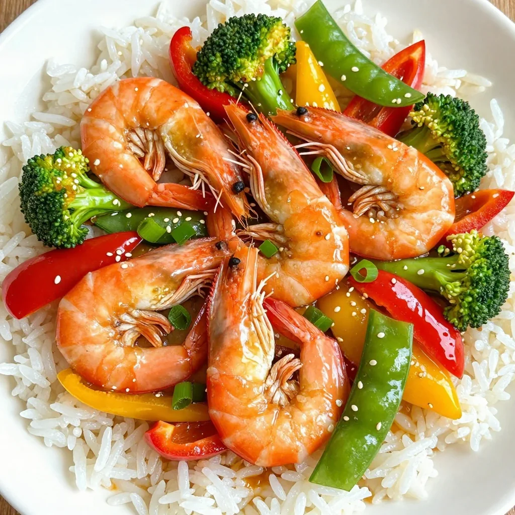 Freezer-Friendly Veggie And Shrimp Stir-Fry