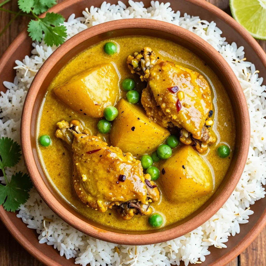 Spicy Chicken and Coconut Curry for Dinner