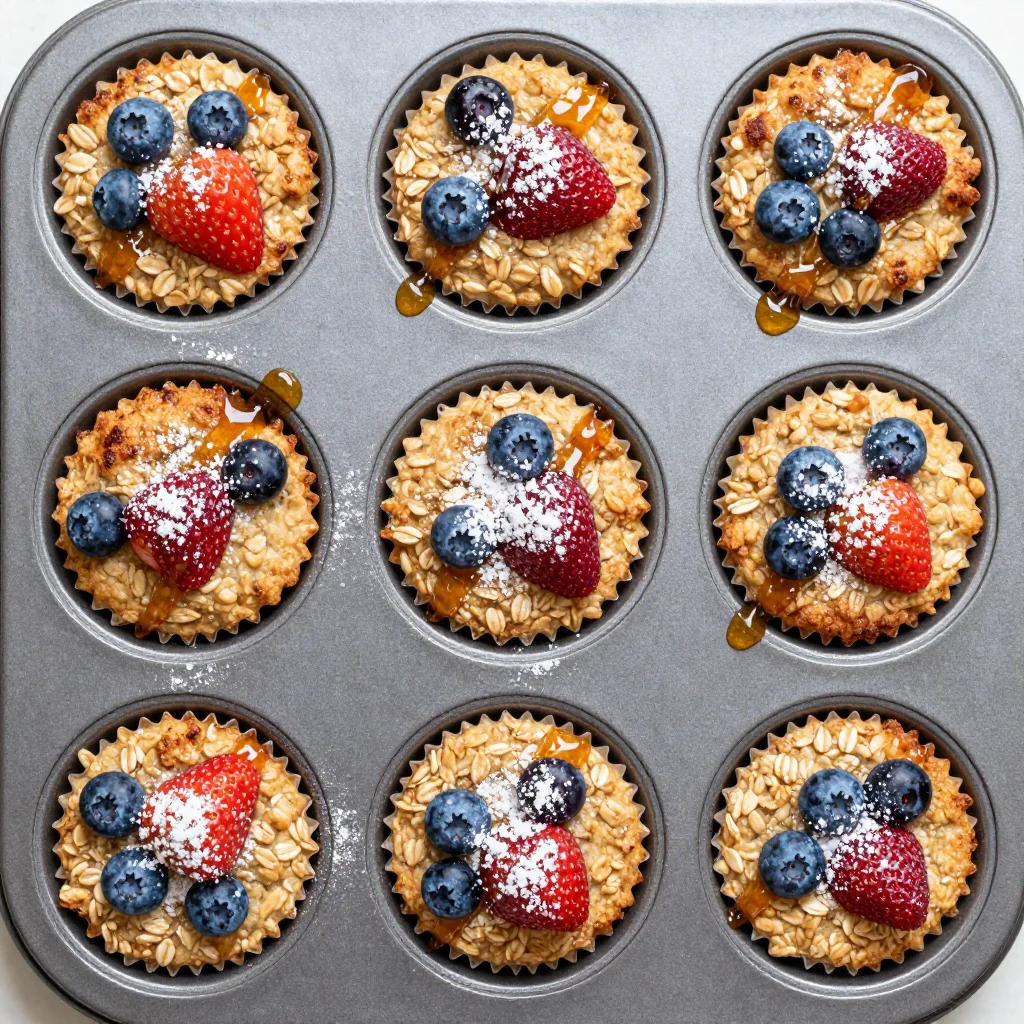 Baked Oatmeal Cups That Make Breakfast Instant