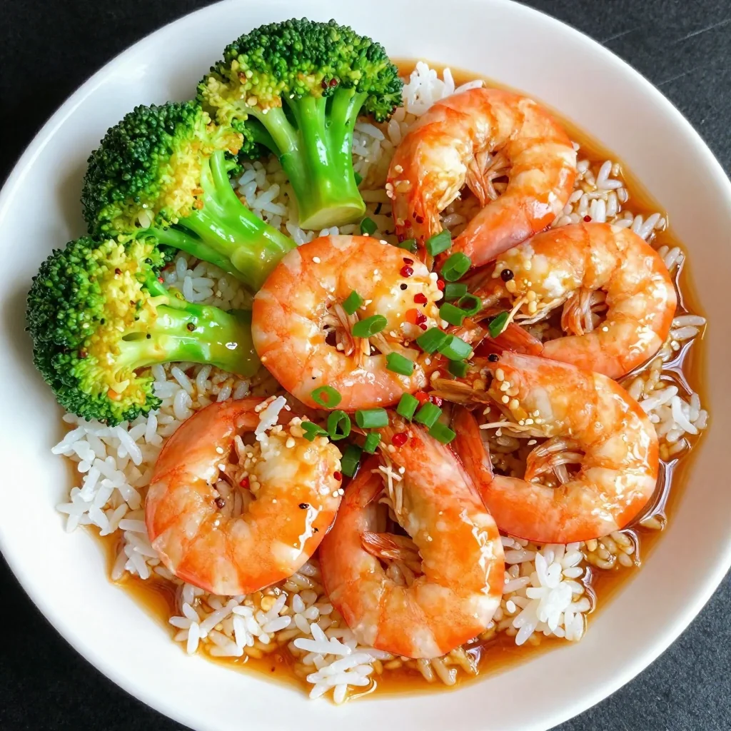 15 Minute Garlic Ginger Shrimp for Quick Healthy Dinners