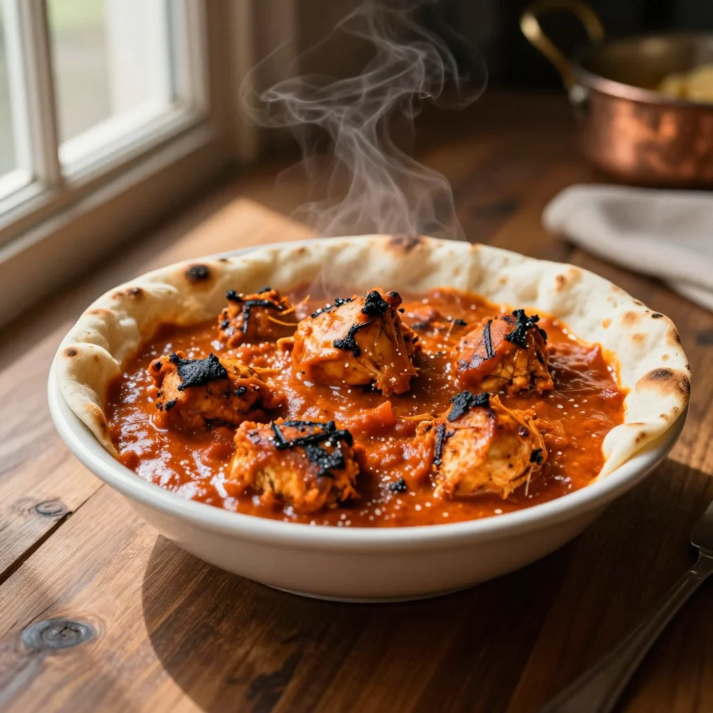 Chicken Tikka Masala with Naan Bread