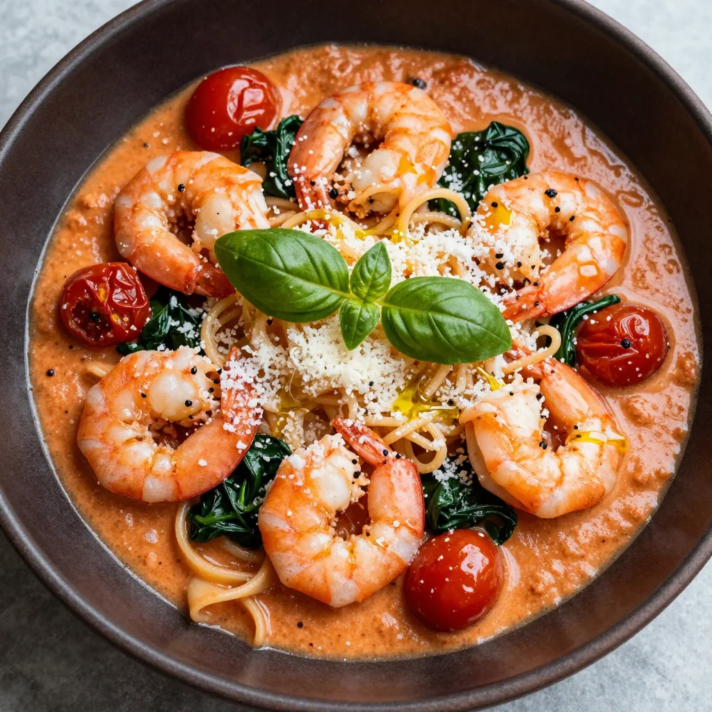 Creamy Tuscan Shrimp for a Restaurant Quality Meal