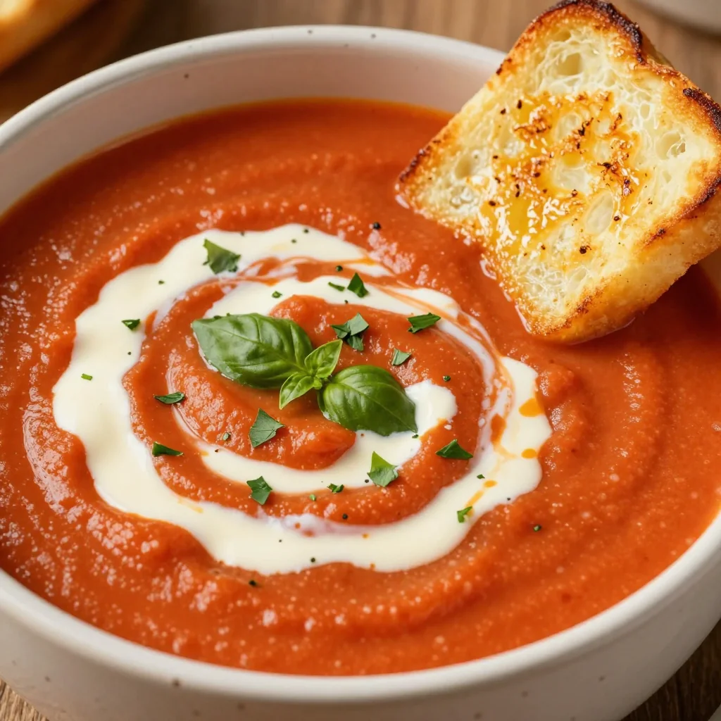 Creamy Tomato Soup for a Comforting Dinner