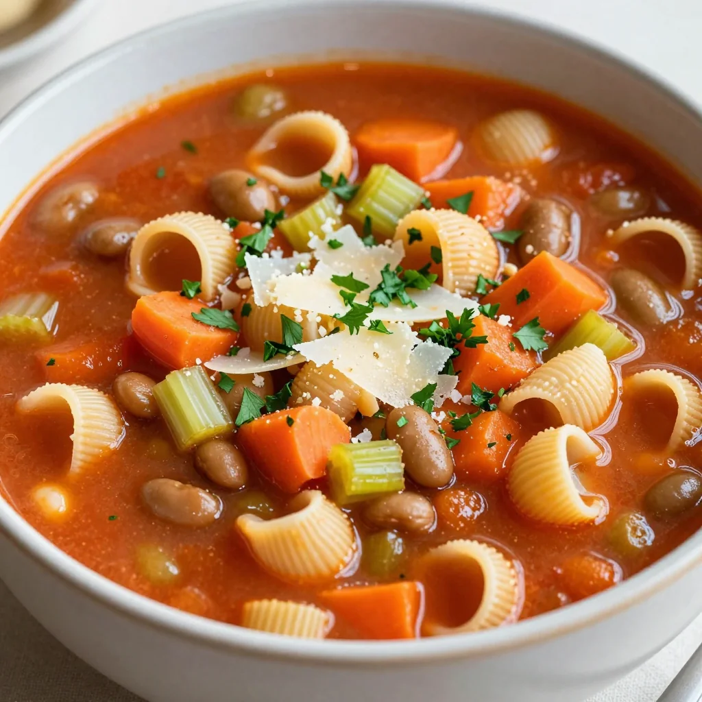 Budget-Friendly Minestrone Soup With Whatever's Left