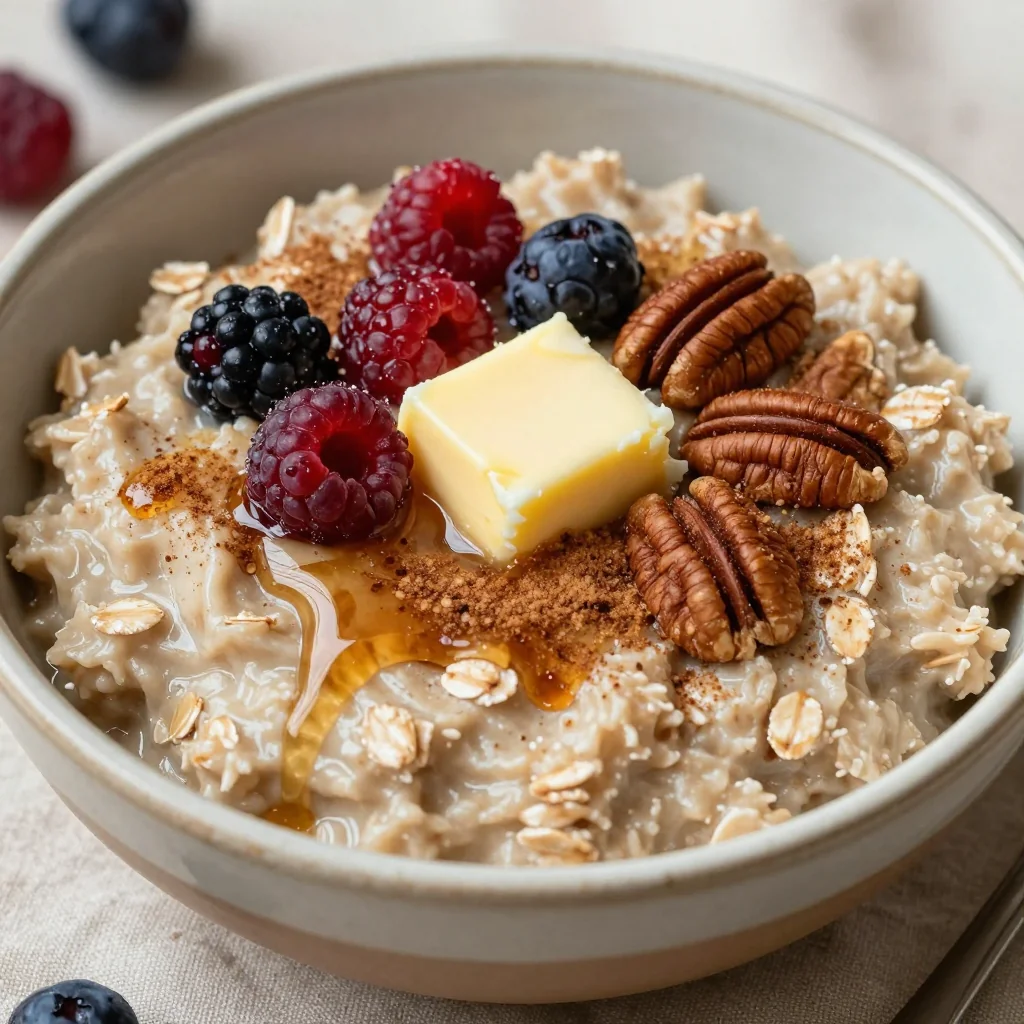 Warm Brown Sugar Oatmeal for a Comforting January Breakfast