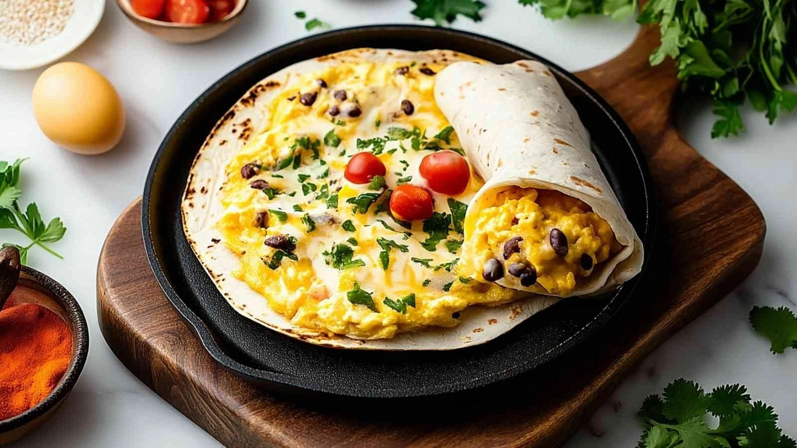 35g Protein Breakfast Burrito 