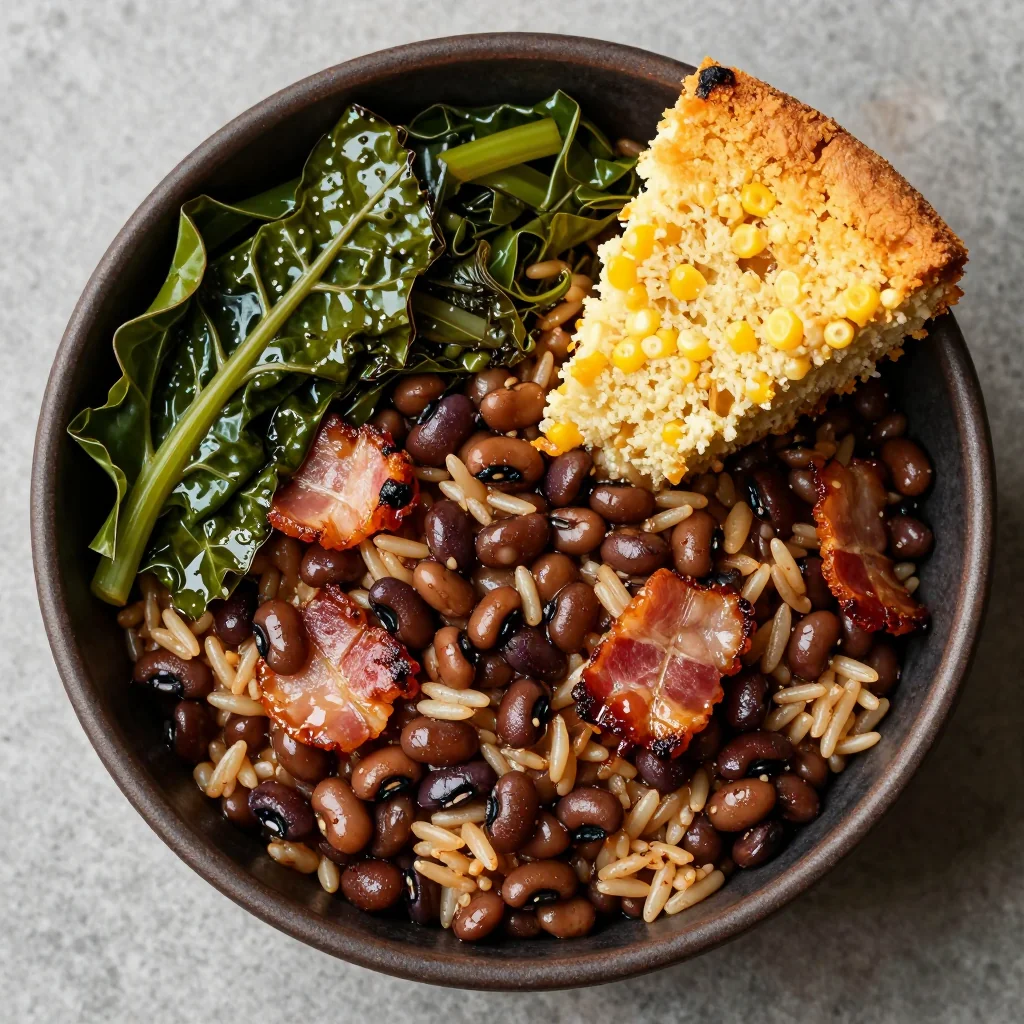 New Year's Day Hoppin' John for Prosperity and Comfort