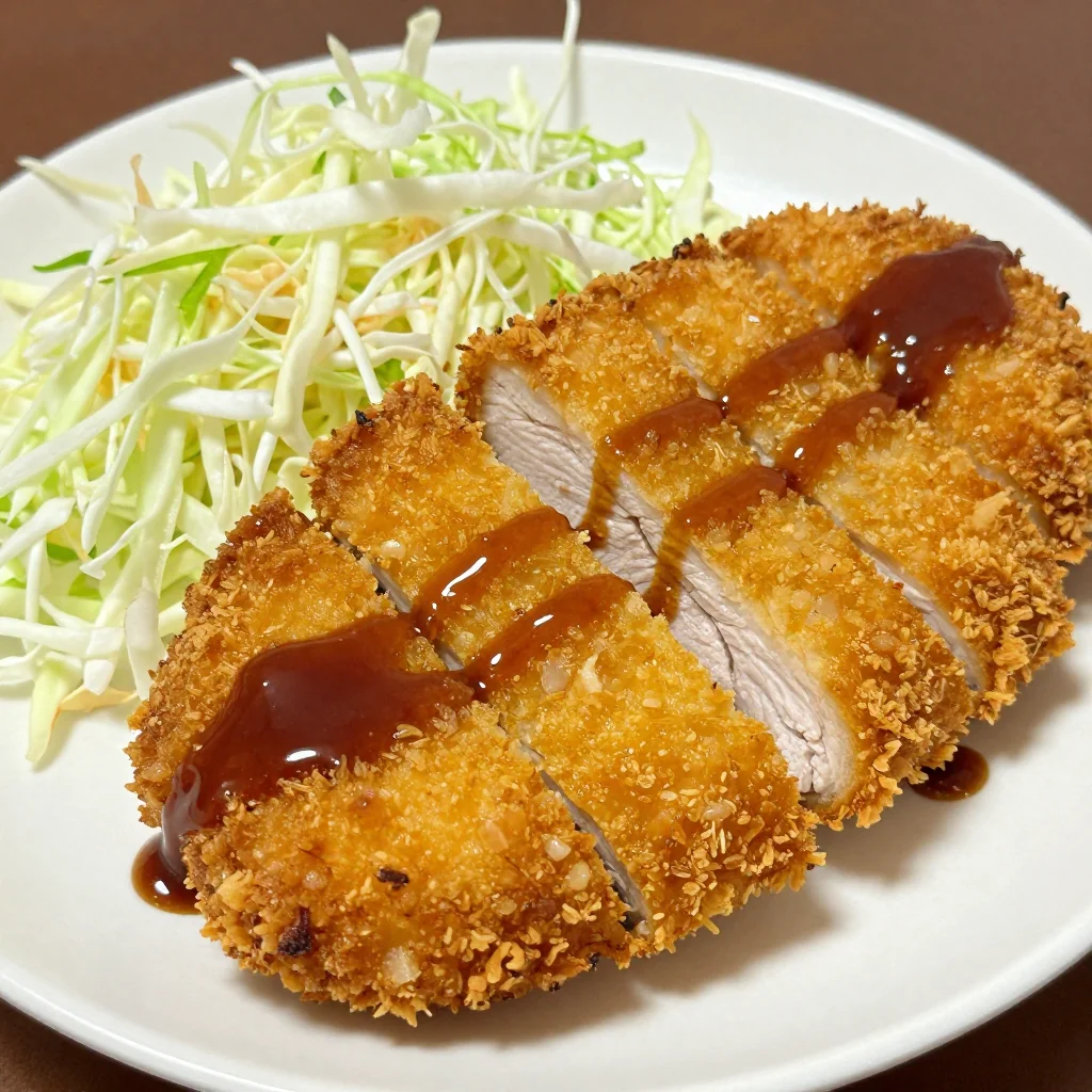 Meal Prep Chicken Katsu with Cabbage Slaw