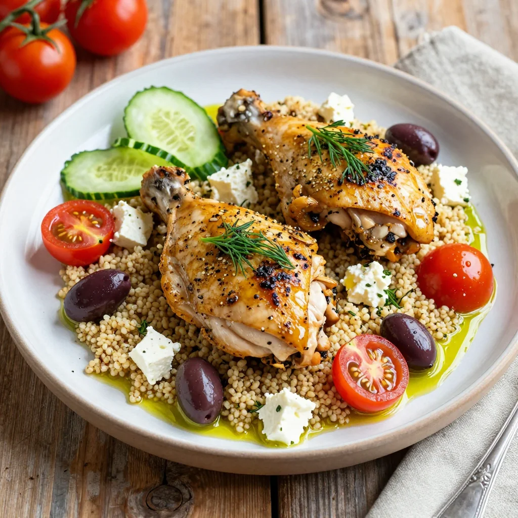 Meal Prep Greek Chicken Bowls With Quinoa And Feta
