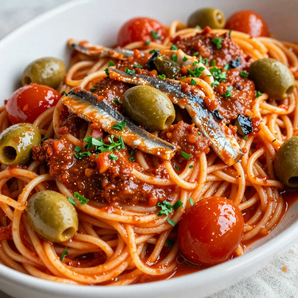 Easy Pantry Pasta with Puttanesca Sauce for a Punchy Dinner