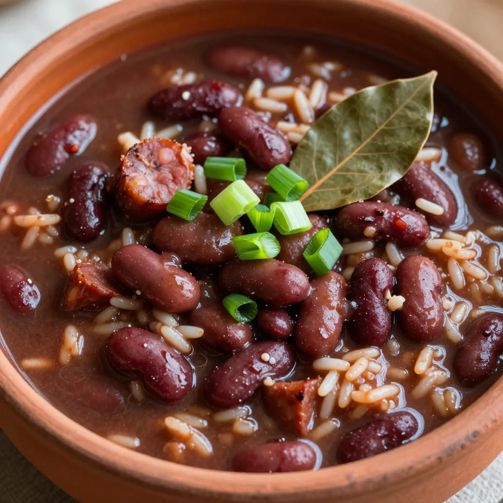 Martin Luther King Day Red Beans and Rice Soup