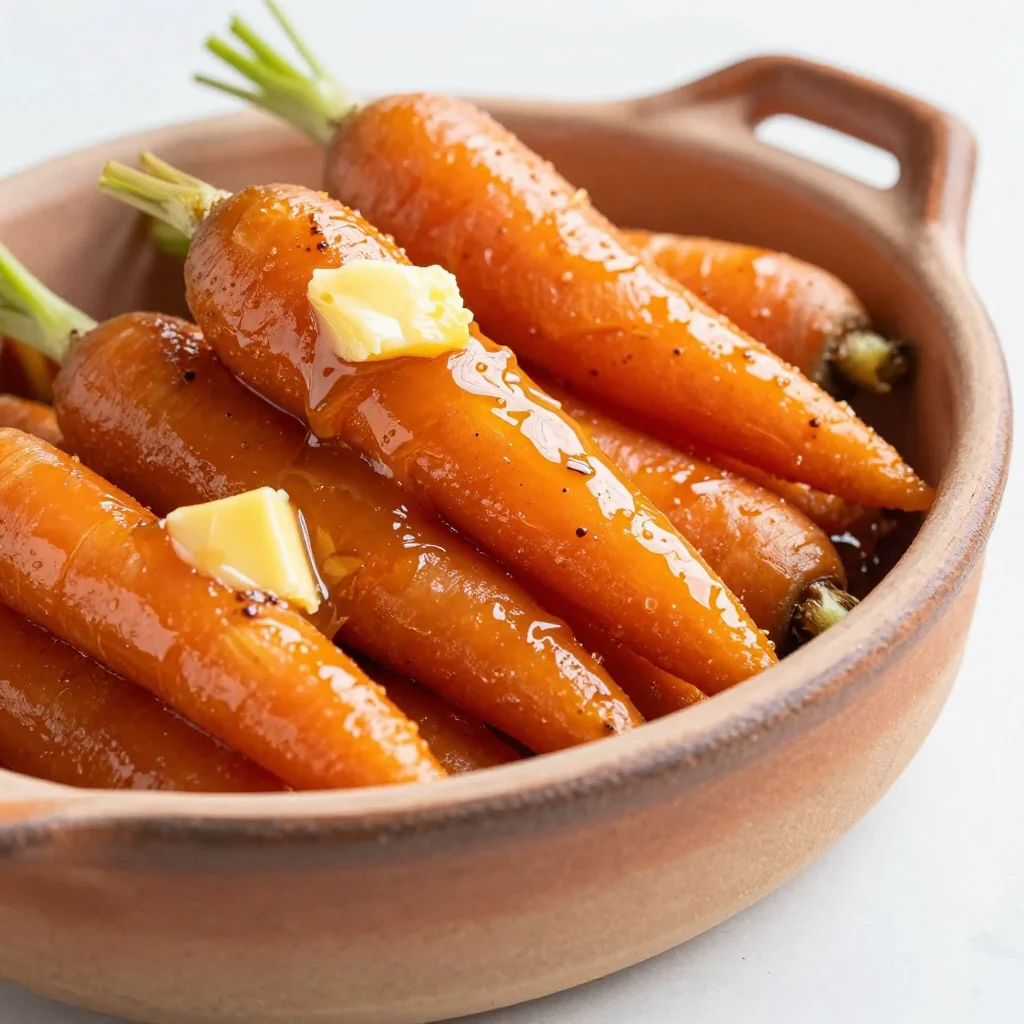 Slow Cooker Brown Sugar Glazed Carrots for MLK Day