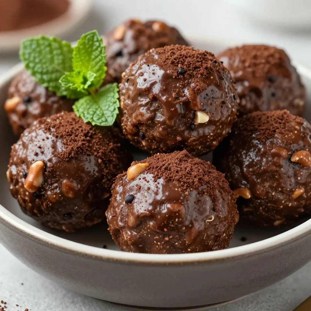 Chocolate Peanut Butter Protein Balls for Budget Meal Prep