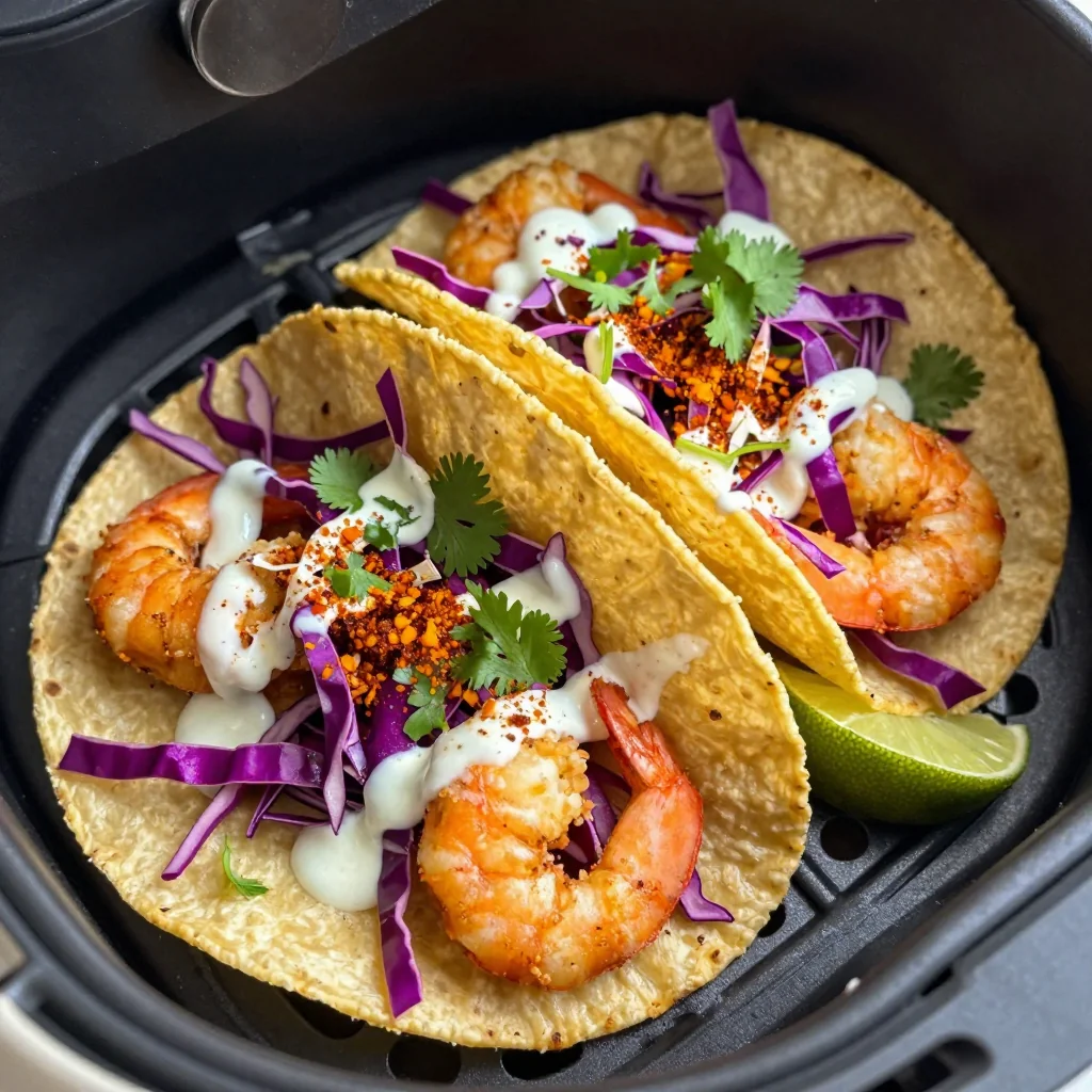 Crispy Air Fryer Shrimp Tacos for Quick Dinners