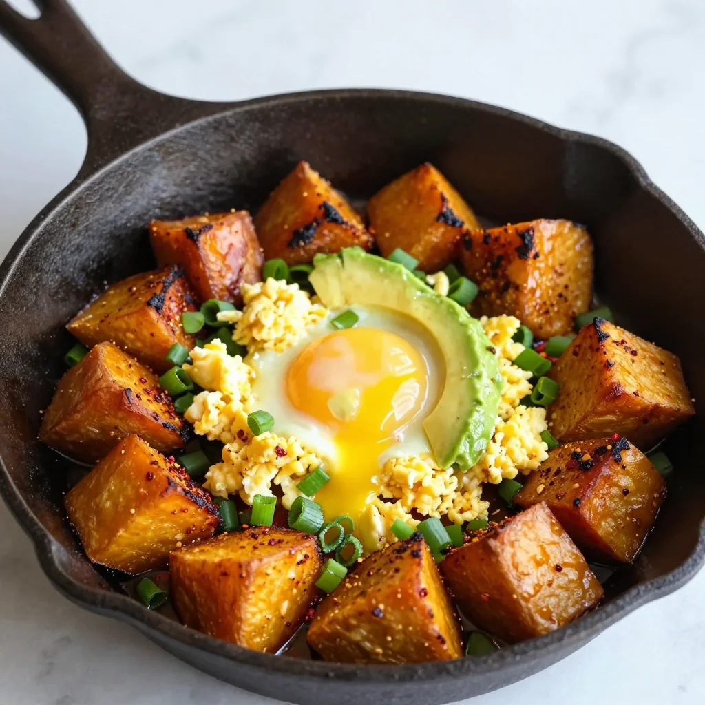 Spicy Sweet Potato Hash for Warm Winter Breakfasts