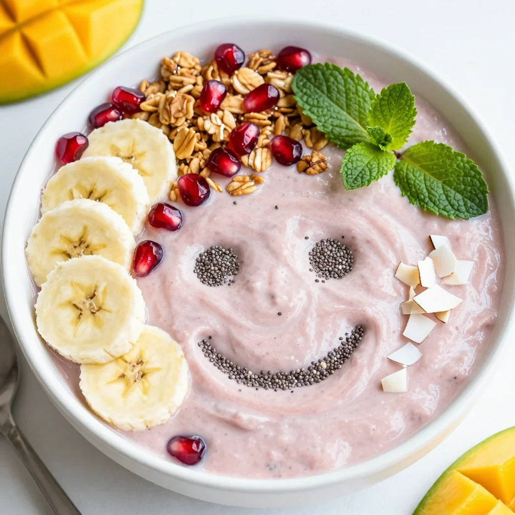 Kid-Friendly Smoothie Bowls for January Mornings